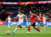 亚洲杯女足赛事高潮迭起，球员技术精湛