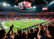 国内足球比赛中的精彩瞬间引发掌声