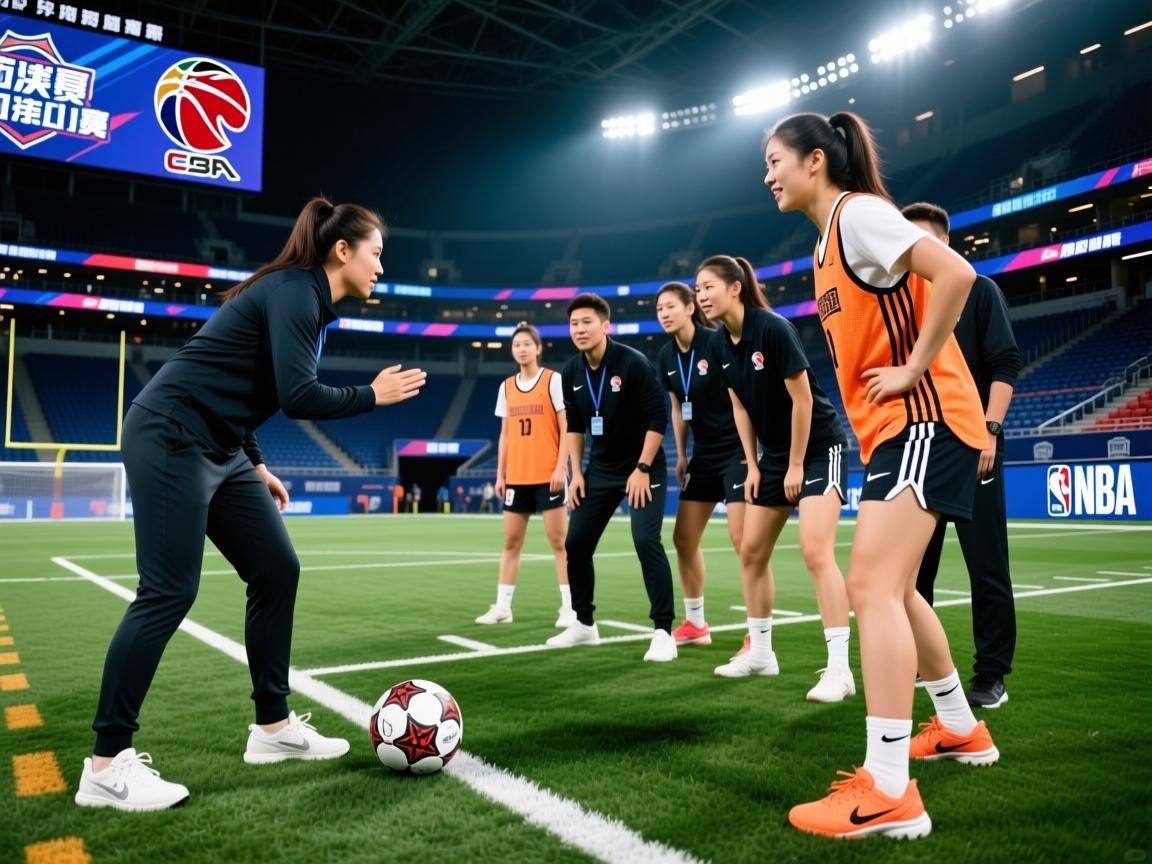 女子足球教练团队备战决赛,战术犀利 第2张