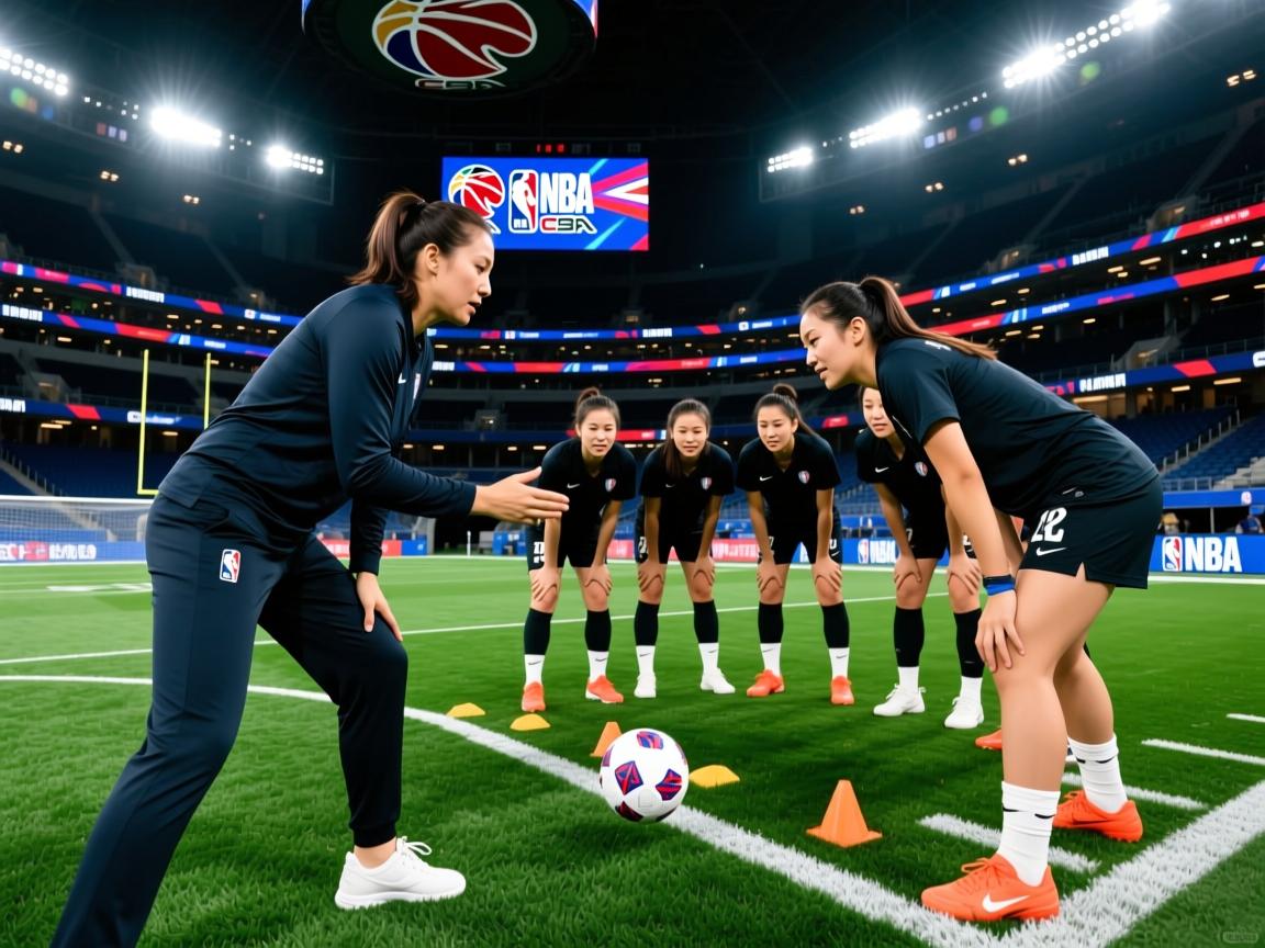 女子足球教练团队备战决赛,战术犀利 第3张