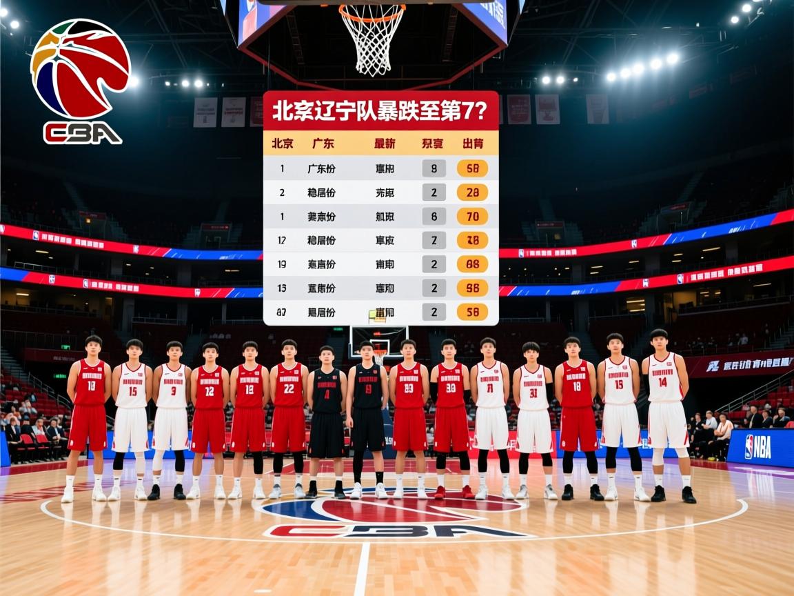 关于CBA积分榜最新排名出炉！北京广东稳居前2：辽宁队暴跌至第7？的信息  第2张